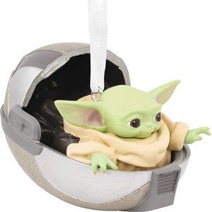 Star Wars The Mandalorian The Child Baby Yoda Ornament Hovering Pram